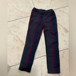 Lil legs plaid Kids Plaid Pants - Multicolor